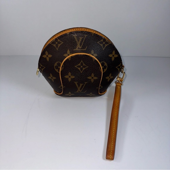 Louis Vuitton Monogram Mini Ellipse Wristlet Clutch - Picture 3 of 14